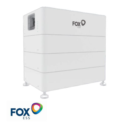 An image of a Fox Q Battery. The Fox logo below.