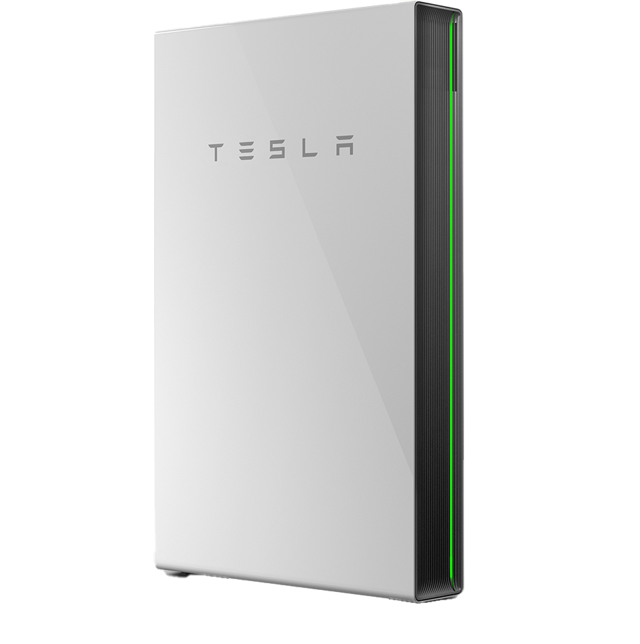 An image of a Tesla Powerwall 2 Battery.