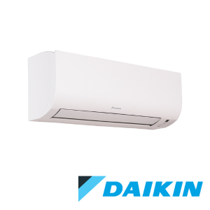 an image of a daikin air conditioning unit and the daikin logo