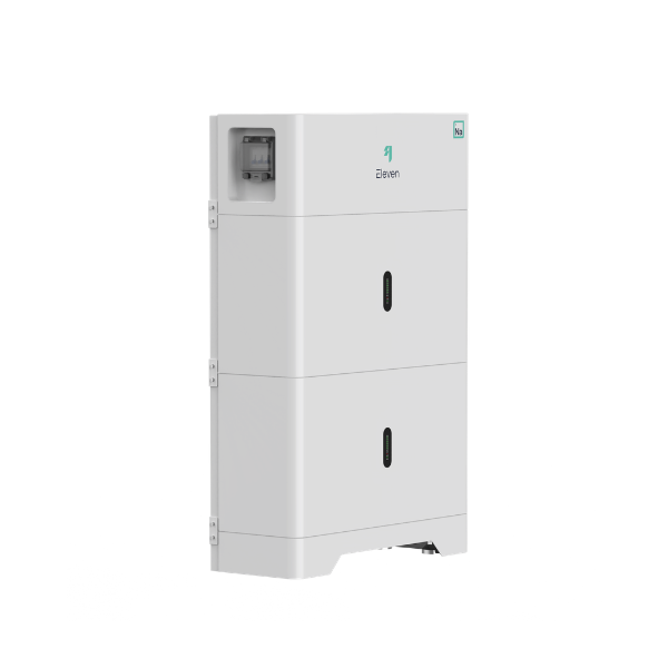 An Image of an Eleven Energy Sodium Stackable Battery Storage Unit.