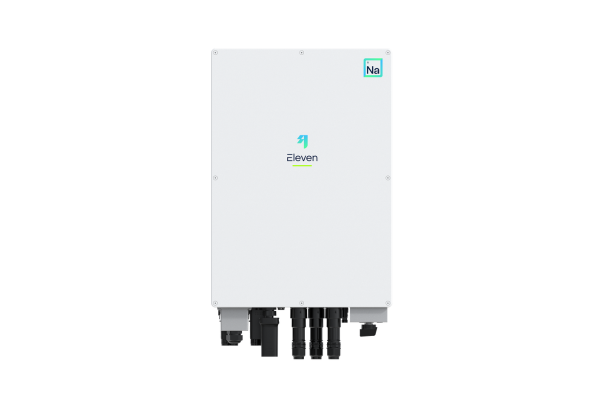 An Image of an Eleven Energy Hybrid Inverter. For Sodium Home Battery Storage System.